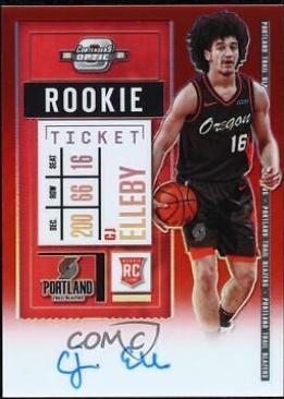 CJ Elleby [Autograph Red] #108
