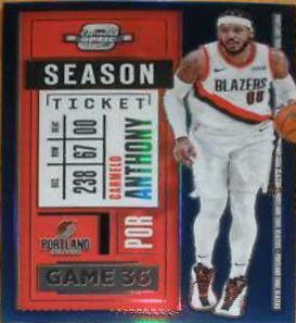 Carmelo Anthony [Blue] #92