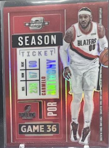 Carmelo Anthony [Red Wave] #92