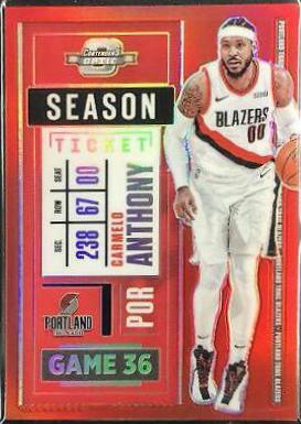 Carmelo Anthony [Red] #92