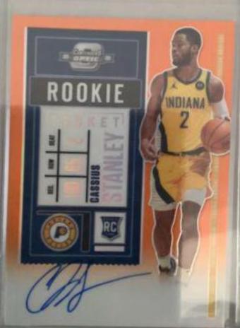 Cassius Stanley [Autograph Orange] #131