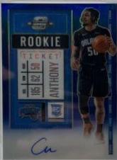 Cole Anthony [Autograph Blue] #115V