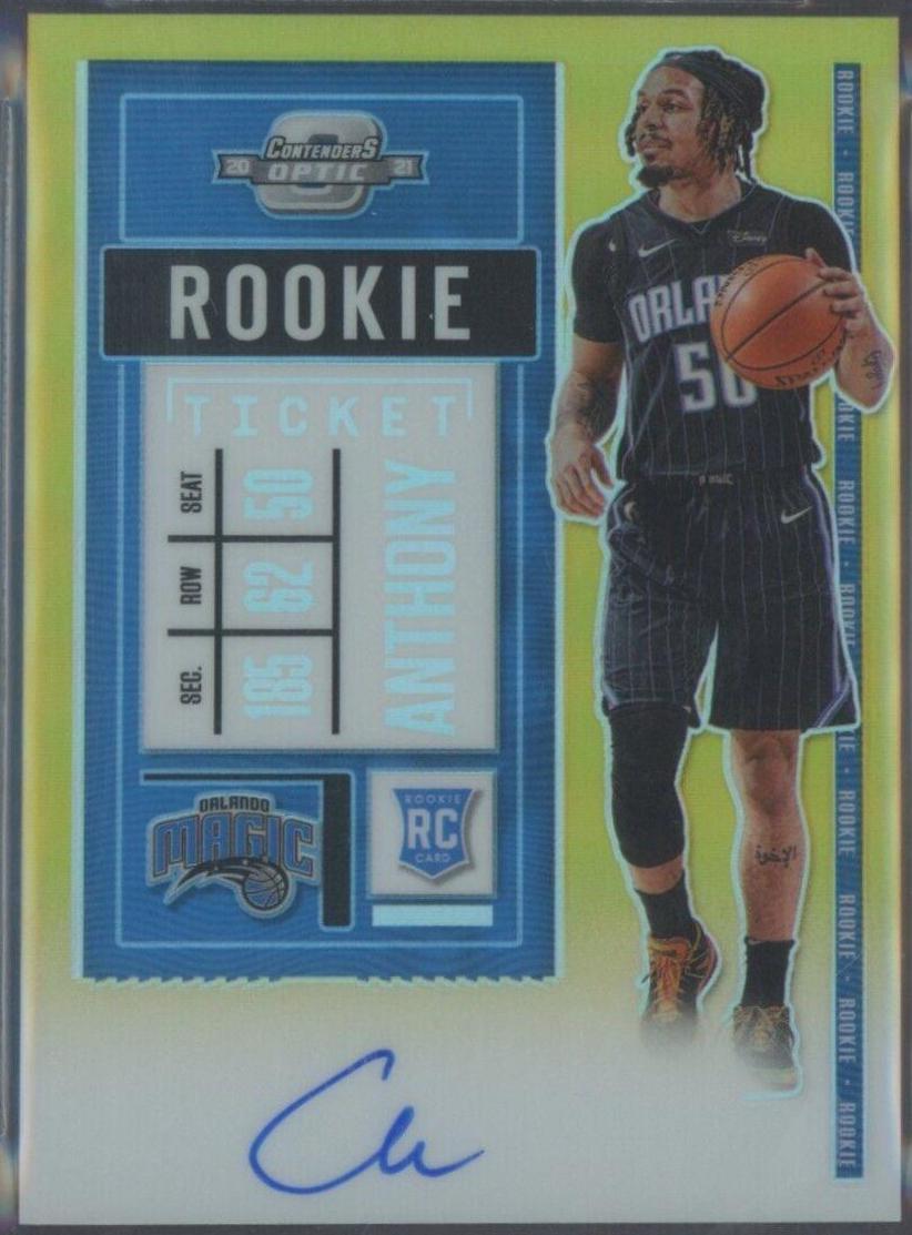 Cole Anthony [Autograph Gold] #115V