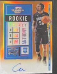 Cole Anthony [Autograph Orange] #115