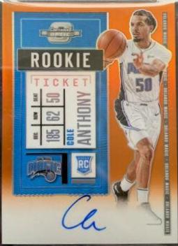 Cole Anthony [Autograph Orange] #115V