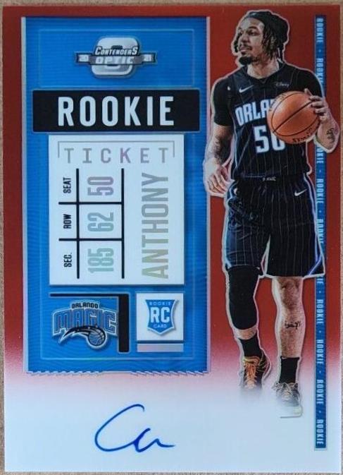 Cole Anthony [Autograph Red] #115V