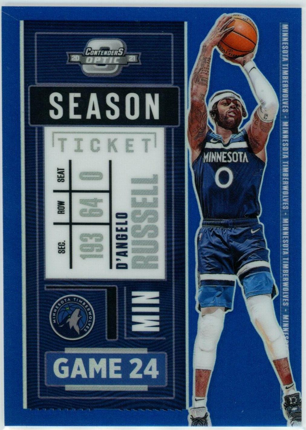 D'Angelo Russell [Blue] #38