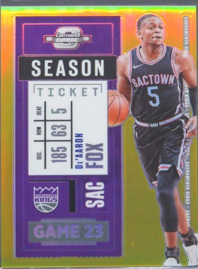 De'Aaron Fox [Gold] #88