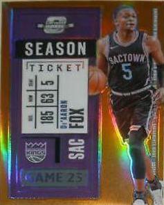 De'Aaron Fox [Orange] #88