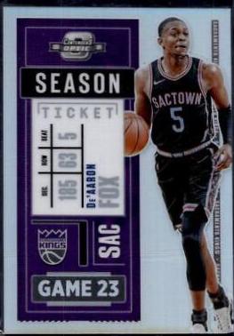 De'Aaron Fox [Silver] #88