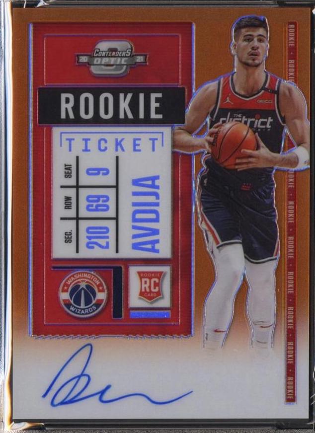 Deni Avdija [Autograph Orange] #110