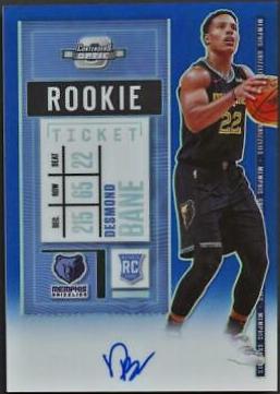 Desmond Bane [Autograph Blue] #126