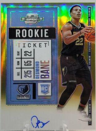 Desmond Bane [Autograph Gold] #126