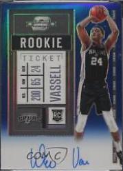 Devin Vassell [Autograph Blue] #130V