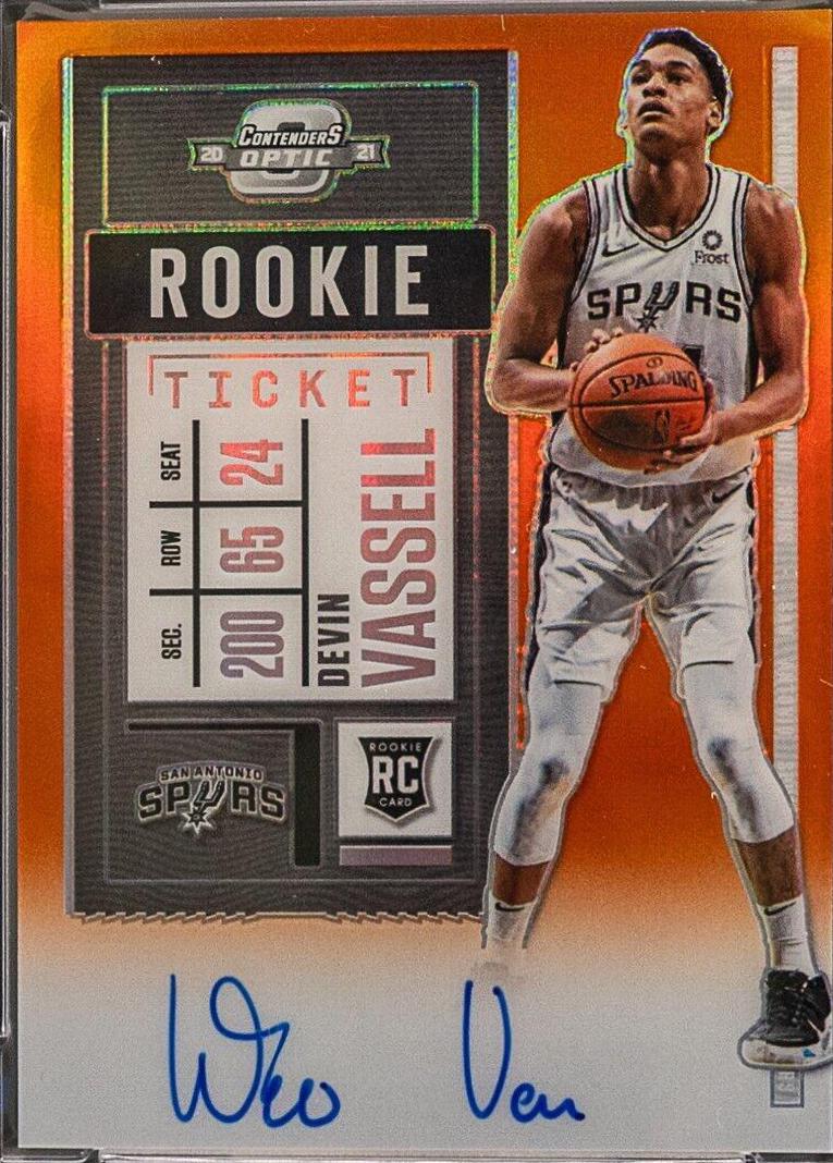 Devin Vassell [Autograph Orange] #130V