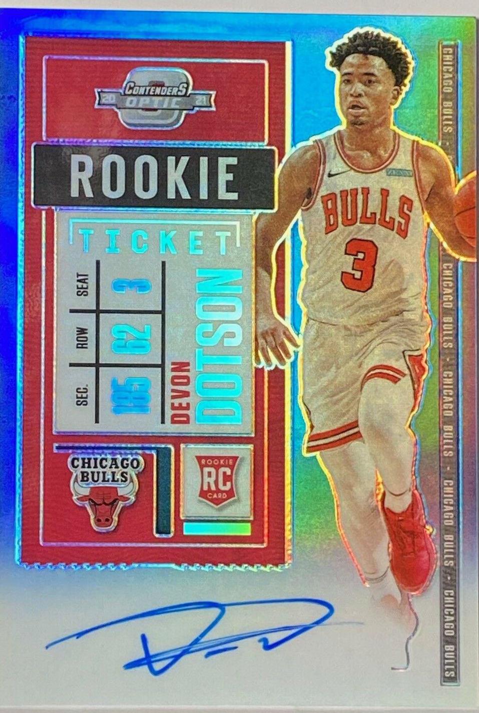 Devon Dotson [Autograph Blue] #122
