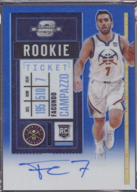 Facundo Campazzo [Autograph Blue] #132