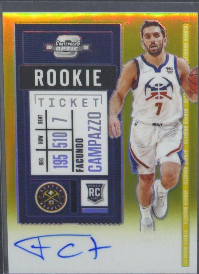 Facundo Campazzo [Autograph Gold] #132V