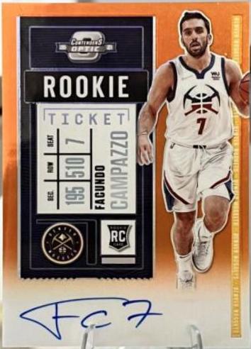 Facundo Campazzo [Autograph Orange] #132V