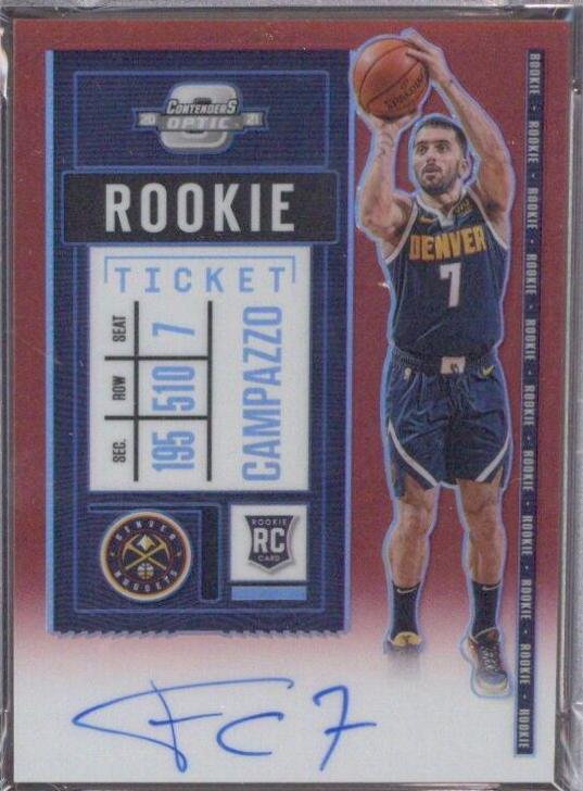 Facundo Campazzo [Autograph Red] #132V