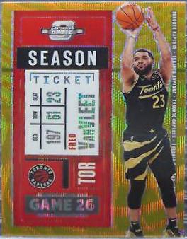 Fred VanVleet [Gold Wave] #90