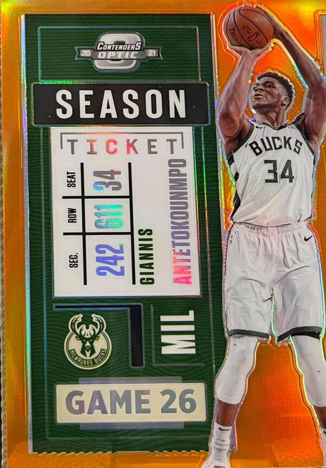 Giannis Antetokounmpo [Orange] #99