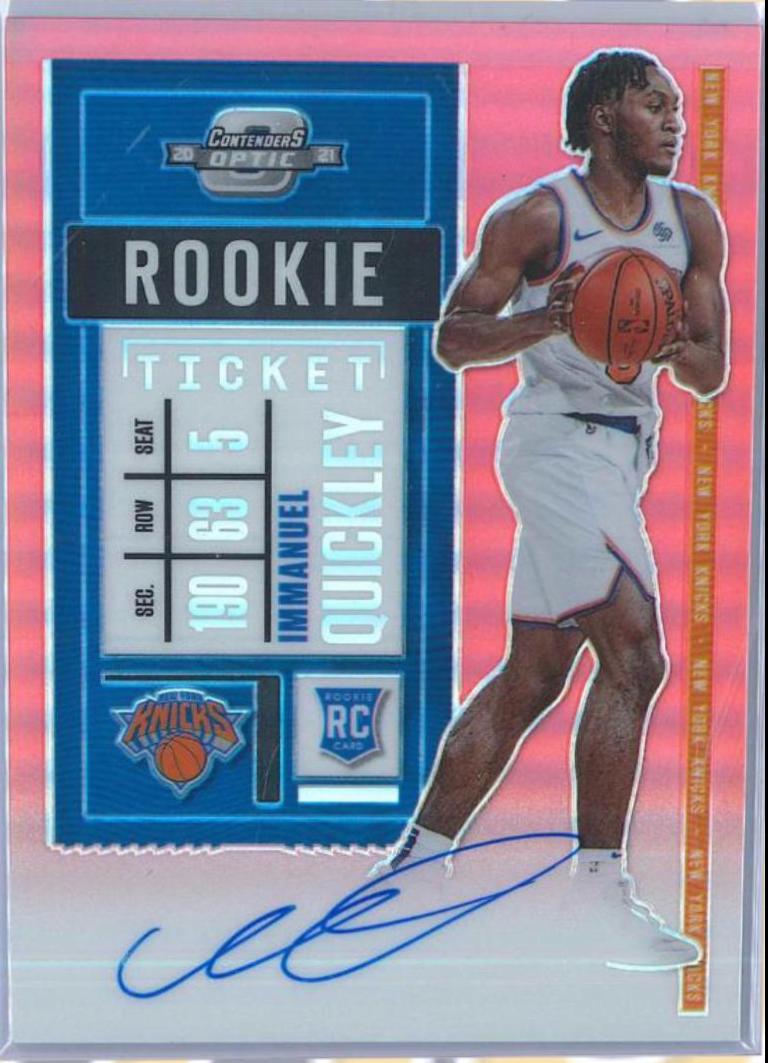 Immanuel Quickley [Autograph Red] #129
