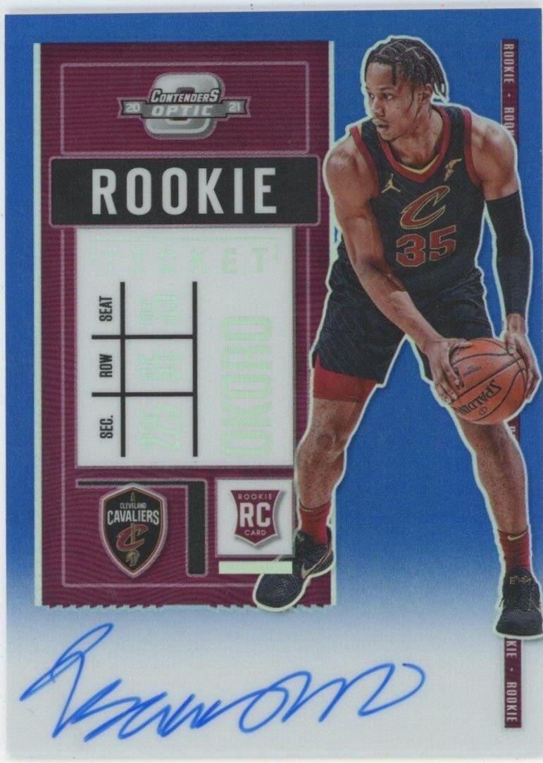 Isaac Okoro [Autograph Blue] #102V