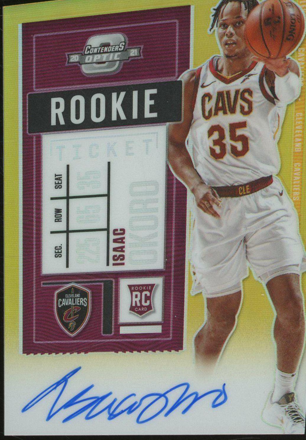 Isaac Okoro [Autograph Gold] #102