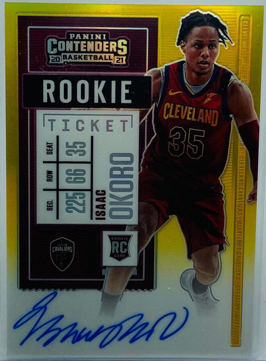 Isaac Okoro [Autograph Gold] #102V