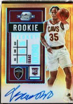 Isaac Okoro [Autograph Orange] #102