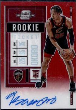Isaac Okoro [Autograph Red] #102V