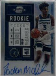 Jaden McDaniels [Autograph Gold] #101