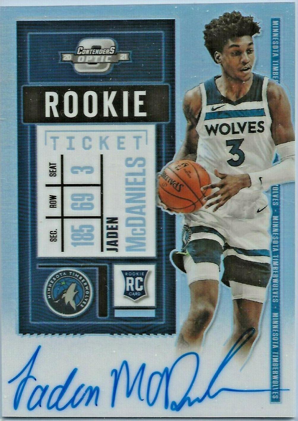 Jaden McDaniels [Autograph] #101