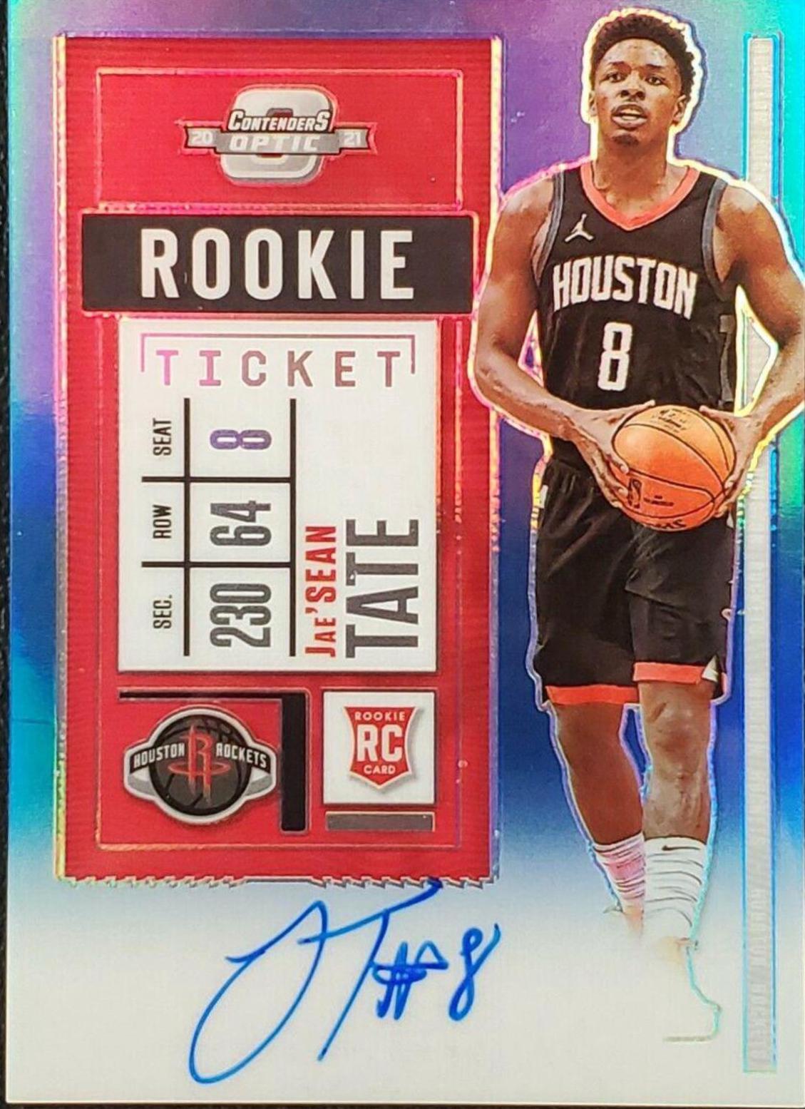 Jae'Sean Tate [Autograph Blue] #123