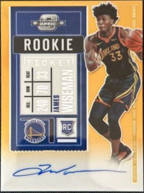 James Wiseman [Autograph Orange] #109