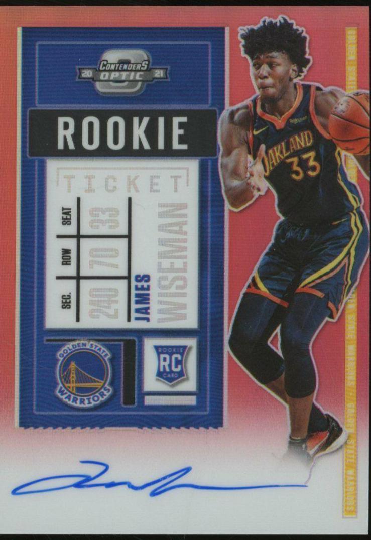 James Wiseman [Autograph Red] #109