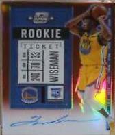 James Wiseman [Autograph Red] #109V