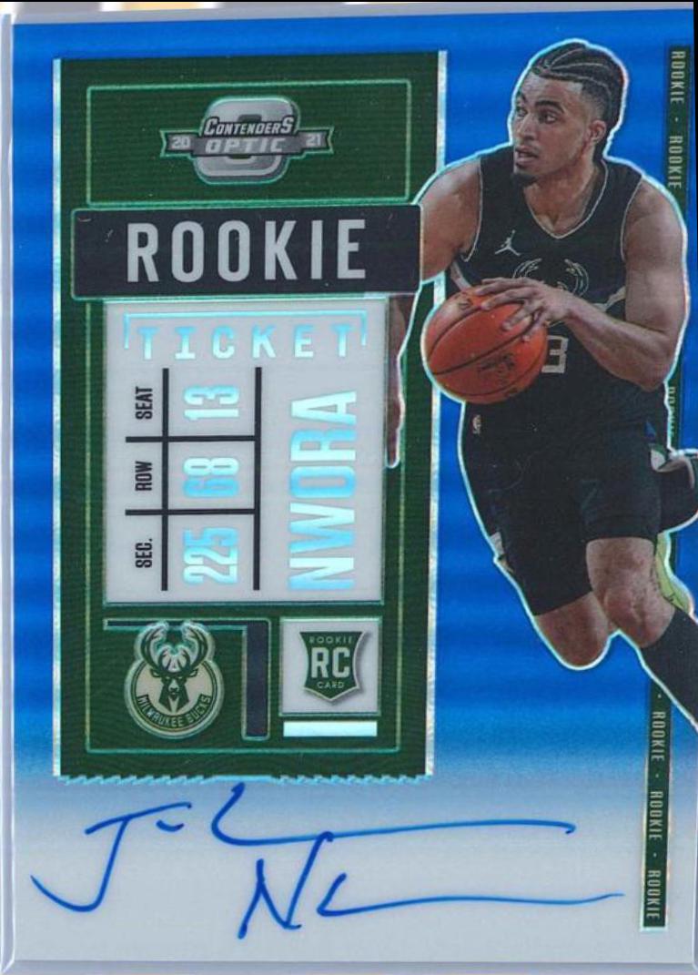 Jordan Nwora [Autograph Blue] #104