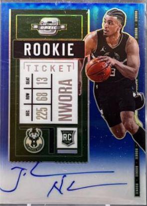 Jordan Nwora [Autograph Blue] #104V