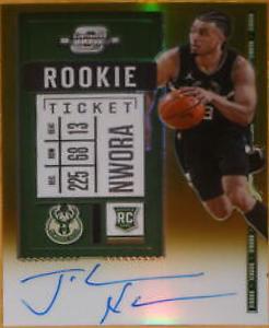 Jordan Nwora [Autograph Gold] #104V