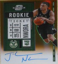Jordan Nwora [Autograph Orange] #104V