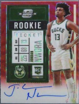 Jordan Nwora [Autograph Red Wave] #104