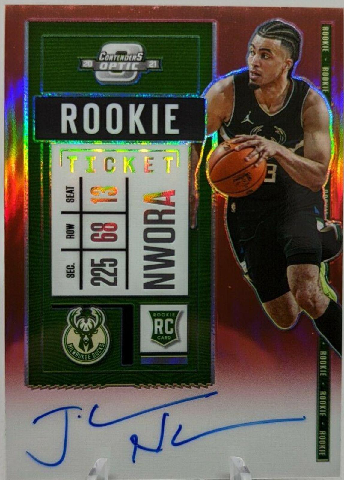 Jordan Nwora [Autograph Red] #104