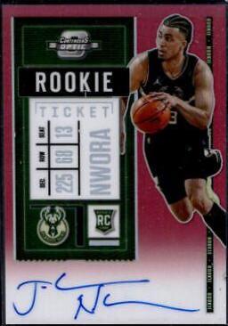 Jordan Nwora [Autograph Red] #104V