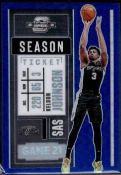 Keldon Johnson [Blue] #43