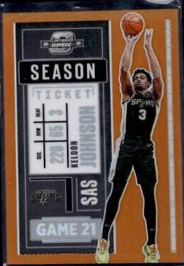 Keldon Johnson [Orange] #43