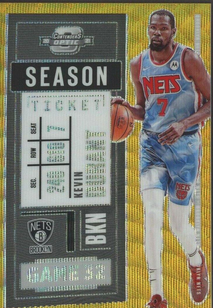 Kevin Durant [Gold Wave] #49