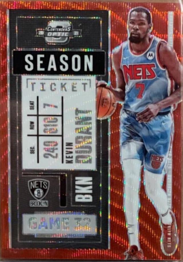 Kevin Durant [Red Wave] #49