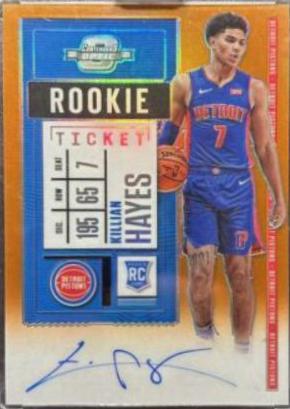Killian Hayes [Autograph Orange] #117